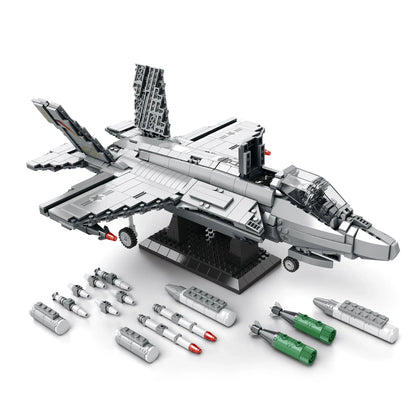 AirborneBricks™ F-35 Lightning | 1600PCS