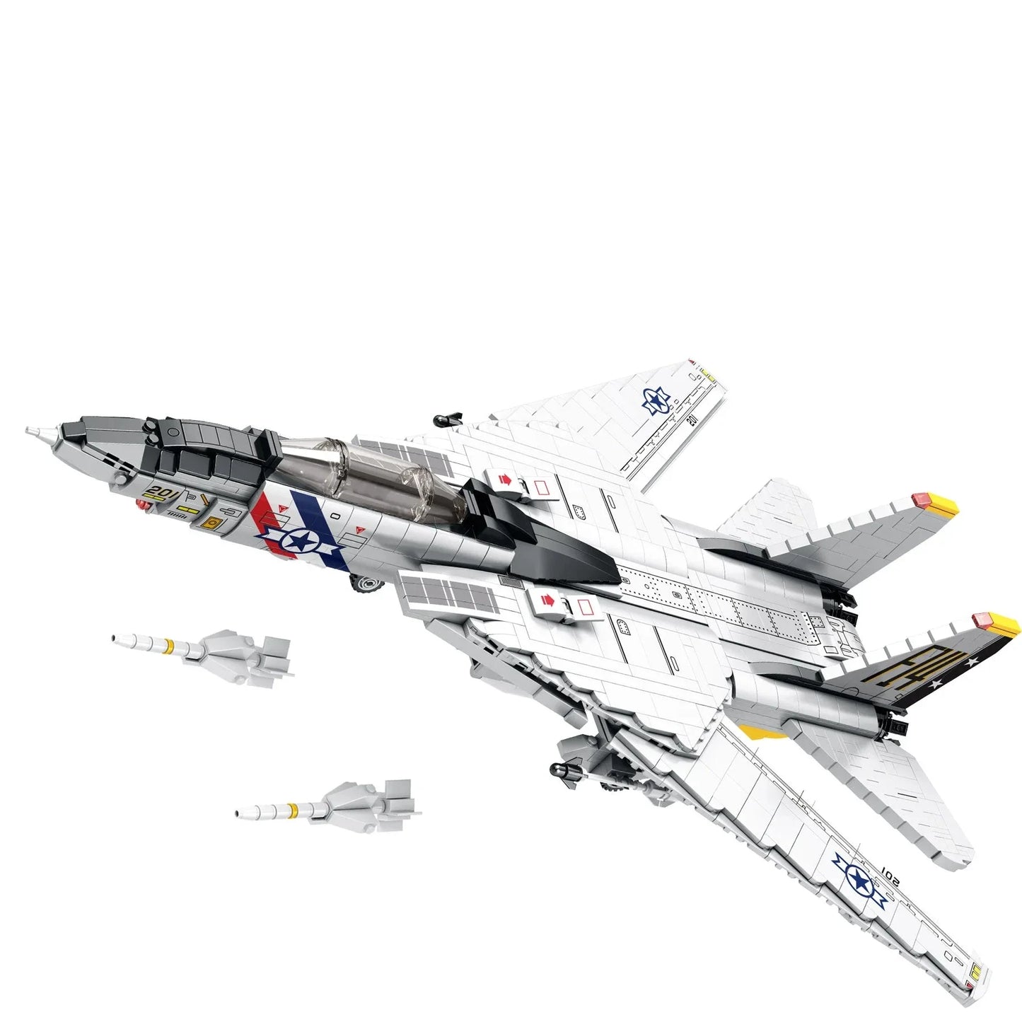 AirborneBricks™ F-14 Tomcat | 1600PCS