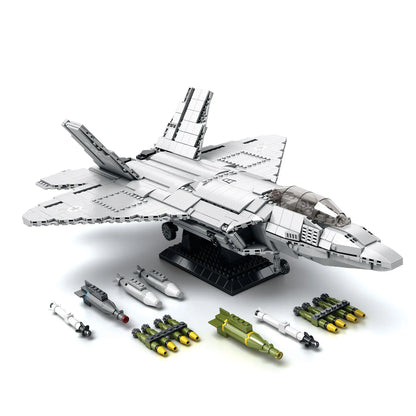 AirborneBricks™ F-22 Raptor | 1837PCS