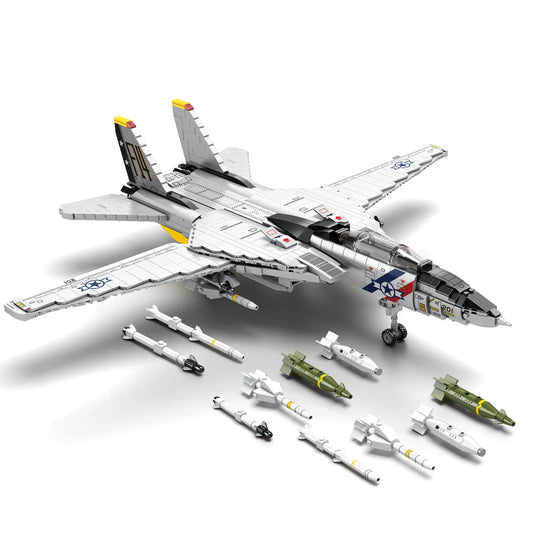 AirborneBricks™ F-14 Tomcat | 1600PCS